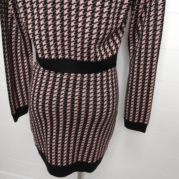 Majorelle Carrie houndstooth knit skirt set S - Picture 10 of 16